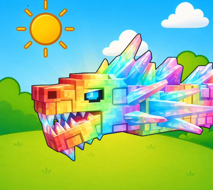 Rainbow Ice Serpent