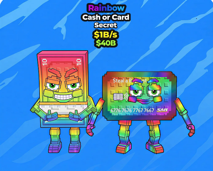 Rainbow Cash or Card